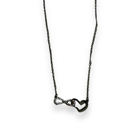 Heart and Infinity Necklace - Picture 1 of 5